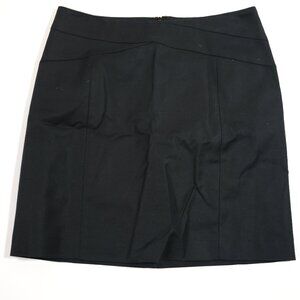 Banana Republic Black Skirt Size 8 Stretch Pre-Owned
